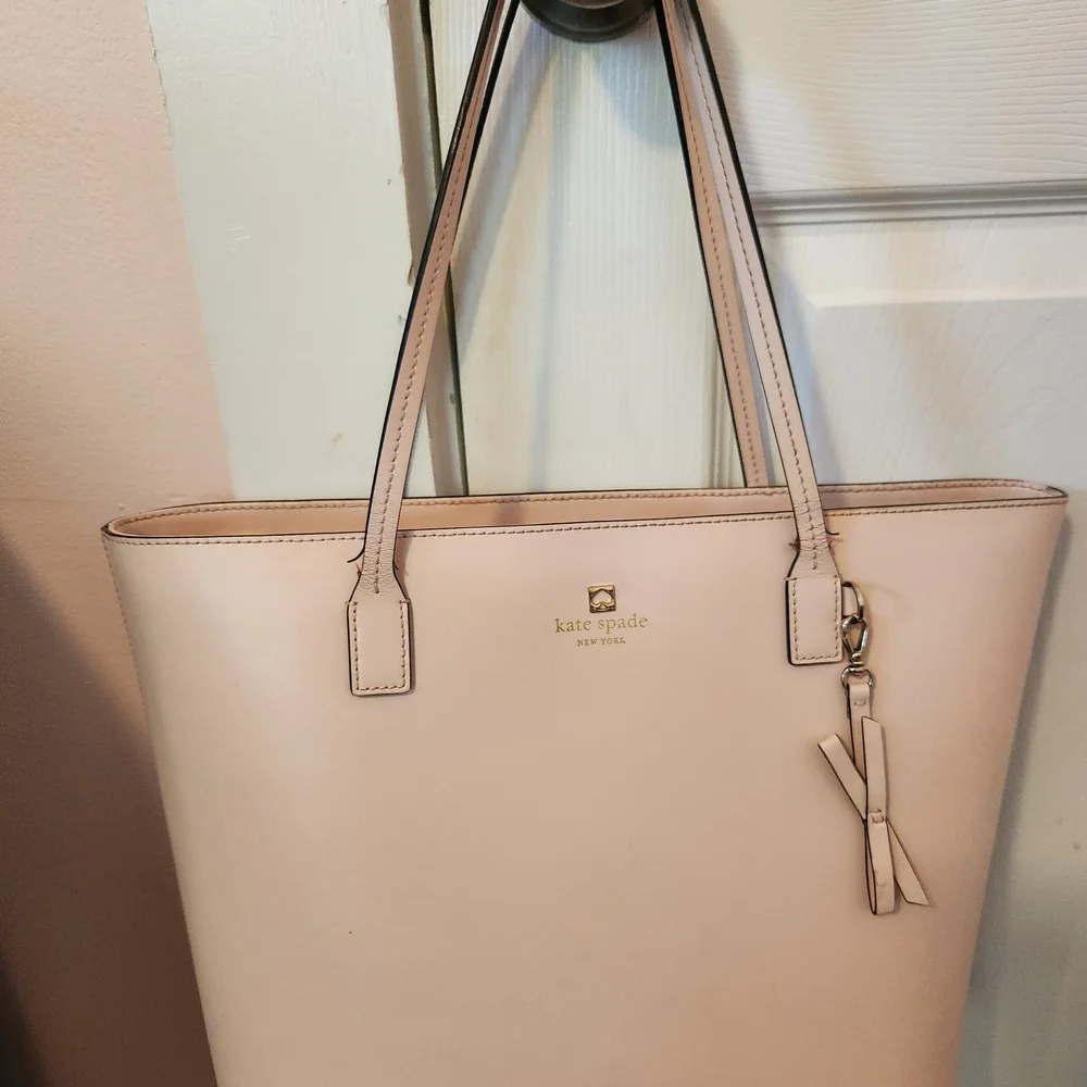 Kate Spade Pink Structured Tote Bag - Picture 4 of 7
